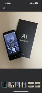 🔥最新🔥華強北最新翻譯機烏，可離線翻譯 粵語最準最快AI 智能語音翻譯機M80