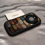 For Honor X9D 5G Case Honor X9D 5G Retro Trendy Puff Phone Case Shockproof Full-Cover Soft Silicone