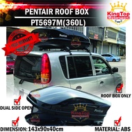 Pentair Roofbox PT5697M Glossy Roof box With Roof Rack M SIZE 360L Myvi Axia Wira Kelisa Kenari waja iswara