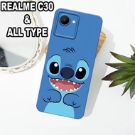 G56 - Pro Camera Case REALME C30 - STICH motif - REALME C30 silicone - REALME C30 softcase - flexibl