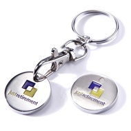 Canadian Shopping Cart Token Keychain, Trolley Coin Keychain