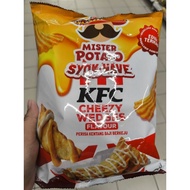 Mister Potato×KFC cheezy wedges flavor potato crisps 85g