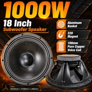 Professional speaker, 18 inch subwoofer, 1000w.100 core