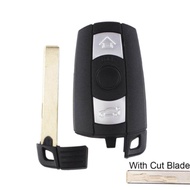 Cut Blade Remote 3 Buttons Car Key Case Cover For Bmw 1 3 5 6 Series E90 E91 E92 E60 Remote Key Shell Smart Key