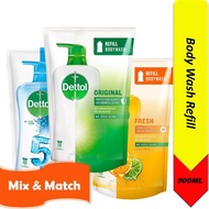 Dettol Body Wash Refill, 850-900g