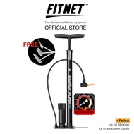 (FITNET) Super Pump - Bicycle Pump / Air Pump / Multifunctional Pump / Tyre Inflator / 160 PSI