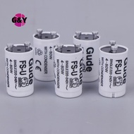 G&Y 5pcs/set Single 220V-250V 4-80W Fluorescent Lamp Starter FS-U S2 TL Starter Tube Fuse Starters C