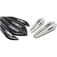 Wrc Carbon Fiber Car Door Bumper Strip Silicone Car Door Protector Strip