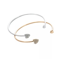 Love Heart Bracelet - Love Heart Opening Bangle Love1