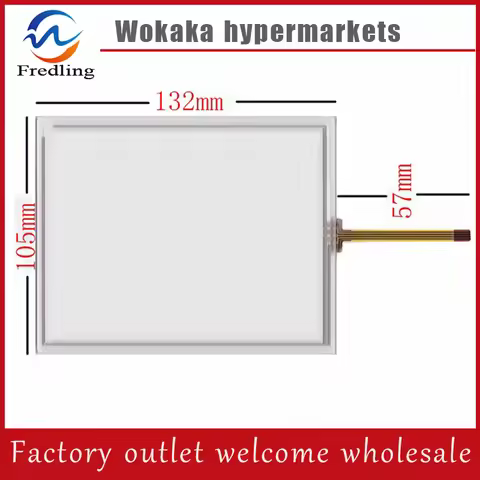 New 5.7 inch 4 wire 132mm*105mm Resistive TouchScreen for Korg M3 Korg PA800 PA2X Pro touch screen d