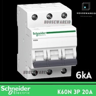 MCB Schneider 3p 20a 6kA