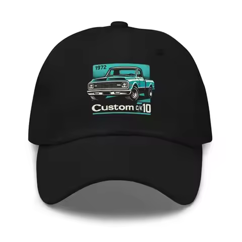 1972 Chevy C10 Truck Dad Hat – Classic C/K10 Pickup Cap for Vintage Enthus