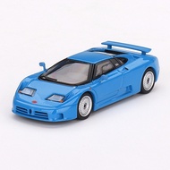 MGT00644 - Mini GT 1 Bugatti EB110 GT Blu Bugatti64/