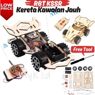 RBT Tahun 6 Kereta Kawalan Jauh Projek Kereta Matrix MyKid Assembled Wooden Puzzles