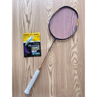 【Ready Stock】Li Ning Badminton Racket AERONAUT 9000I High Quality Full Carbon Badminton Racket 4UG5 