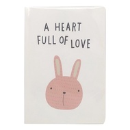 A4, A5 notebook with glass cover