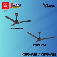 KDK K12V0-PBR K15V0-PBR 48" 60" 3 Blades Ceiling Fan / 48" 60" Kipas Siling
