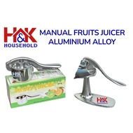 Fruit Juicer manual hand press Metal Alloy Fruit Juicer Portable