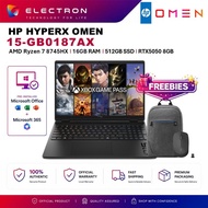 HP HyperX OMEN 15-gb0187AX 15.3'' 2K 165Hz Gaming Laptop ( R7 8745HX, 16GB, 512GB SSD, RTX5050 8GB, 