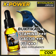[X-POWER] VITAMIN BURUNG KICAU TERBAIK PENGGACOR BURUNG DOPING BURUNG SUPLEMEN BURUNG KICAU OBAT BUR