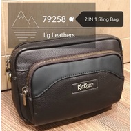 Kickers G.L-2 in 1 Sling Bag & Clutch-79258P