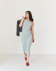 Pudee Lalil Revised Dress เดรสยาวลายจุด (พร้อมส่ง)