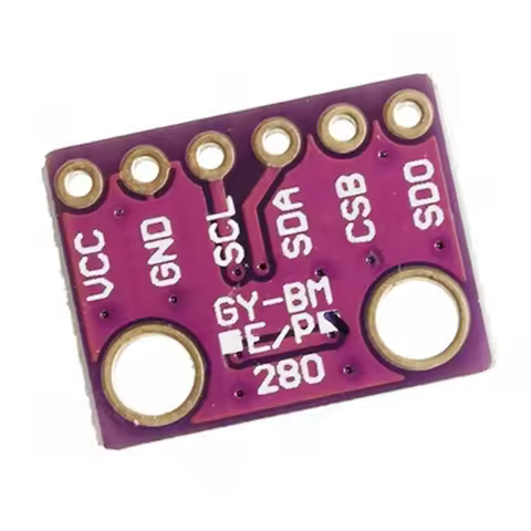 Y14A BME280 3.3V Sensor Module 5PCS Atmospheric Pressure Temperature Humidity Detection I2C-SPI Brea