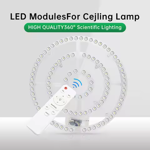 Ceiling Light Led Panel AC220V Replacement Led Module Dimmable 100W Round Light Panel Board Module L