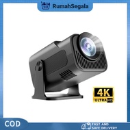 HY320/HY300 Pro Mini 4K HD Portable Projector | Android 13.0, WiFi Bluetooth, Built-in Netflix/YouTu