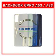 BACKDOOR - BACK COVER OPPO A53 / A33 2020 BACK COVER BACK CASING PRONSEL ORIGINAL