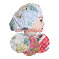 Queen Shower Cap FLOWER MOTIF Shower Cap Shower Cap Reusable Shower Cap Disposable