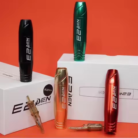 E2 Slender/Mini Short Permanent Makeup Pen Machine Tattoo Machine Pen SMP Permanent Eyebrow Lips Tat