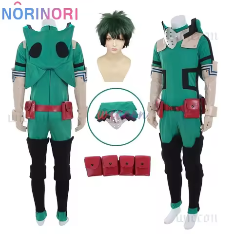 Anime My Academia Hero Cosplay Midoriya Izuku Cosplay Costume Deku Battle Cosplay Unisex Costume Set