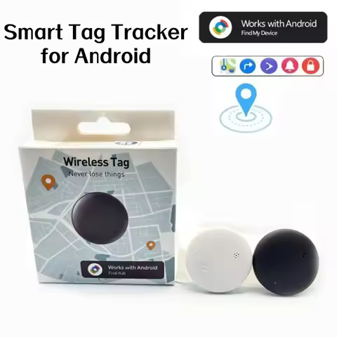 Mini S10 Smart Tag Tracker For Android Finder Locator Airtag Google Find Hub Device Anti Loss Aviati