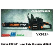 OGAWA PRO VX8224 24INCH HEAVY DUTY CHAINSAW 65CC 3400KW 4.5HP (WALBRO JAPAN CARBURETOR)