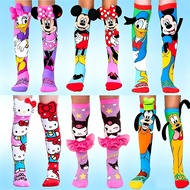 Crazy socks cartoon children's long socks adult mid-calf socks