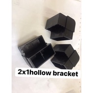1 X 2 two way PVC outer corner hollow bracket