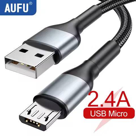 AUFU Micro USB Cable Fast Charging Data Cable For Xiaomi Redmi Note Samsung Android Mobile Phone Cha