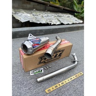 Original DRT RACING Racing Exhaust type Gp04 titan GTX Rbt, Roadrace, Harian, Karisma, jupiter, vega