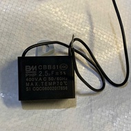 2 or5 fan capacitors with screws