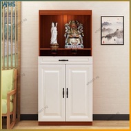 Buddha altar cabinet Buddha niche cabinet offering table with door household idol offering table shrine cabinet