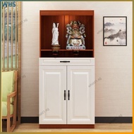 Buddha altar cabinet Buddha niche cabinet offering table with door household idol offering table shr