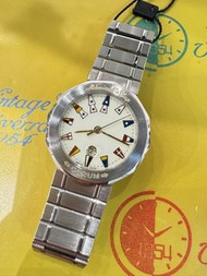 🌈🌈新返貨啦🌈🌈 🇯🇵🇬🇧🇺🇦Corum 崑崙 Admiral’s Cup99.810.20🇯🇵🇬🇧🇺🇦❤️❤️🍼原裝奶面🍼全鋼 34mm 石英機芯 🖤🖤連原裝鋼帶 狀態一流 淨錶👍🏻👍🏻BW3407