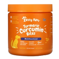 Zesty Paws Turmeric Curcumin Bites 90 Soft Chews