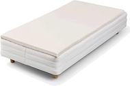 Offtime AJ001FD Fitted Sheet, 100% Cotton, Beige, Double 55.1 x 82.7 x 7.9 inches (140 x 210 x 20 cm