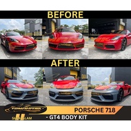 Porsche Cayman 718 convert GT4 Full Set BodyKit
