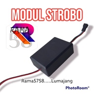 MODUL LAMPU STROBO KACA MOBIL