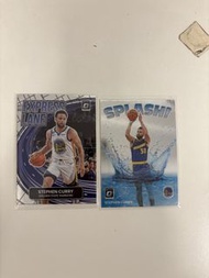 Stephen Curry 籃球卡兩張