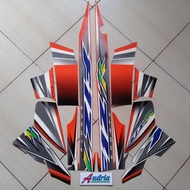 Yamaha f1zr 2004 sporty orange Motorcycle Striping sticker