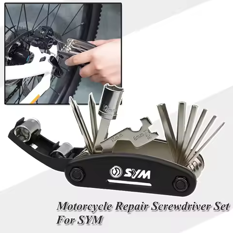 For SYM Z1 FNX 125 150 Husky ADV 300 Fiddle DRGBT DRG 158 GTS 250i 300i Motorcycle Portable Screw To